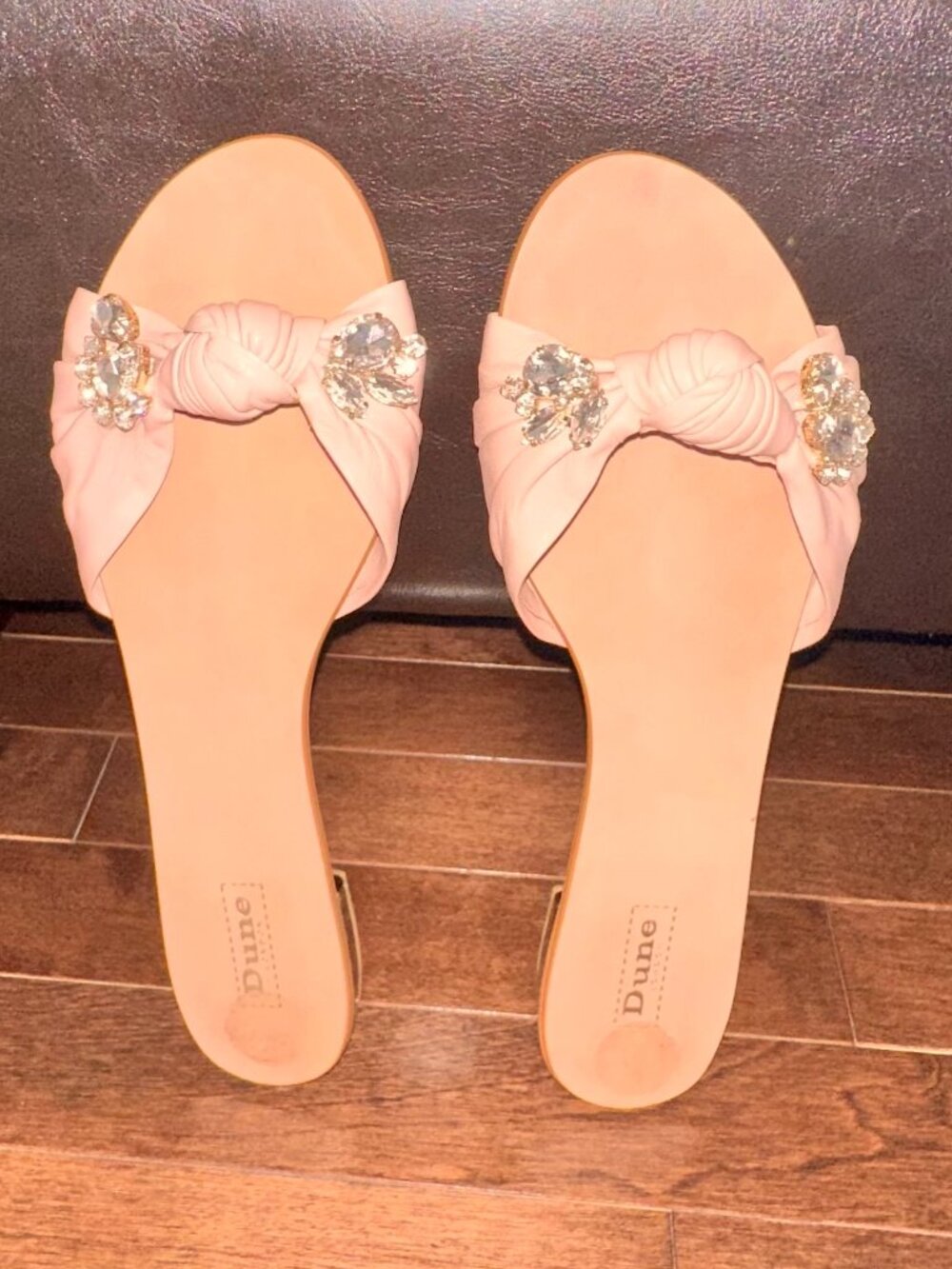 Dune London Embellished Slip On Mules - New